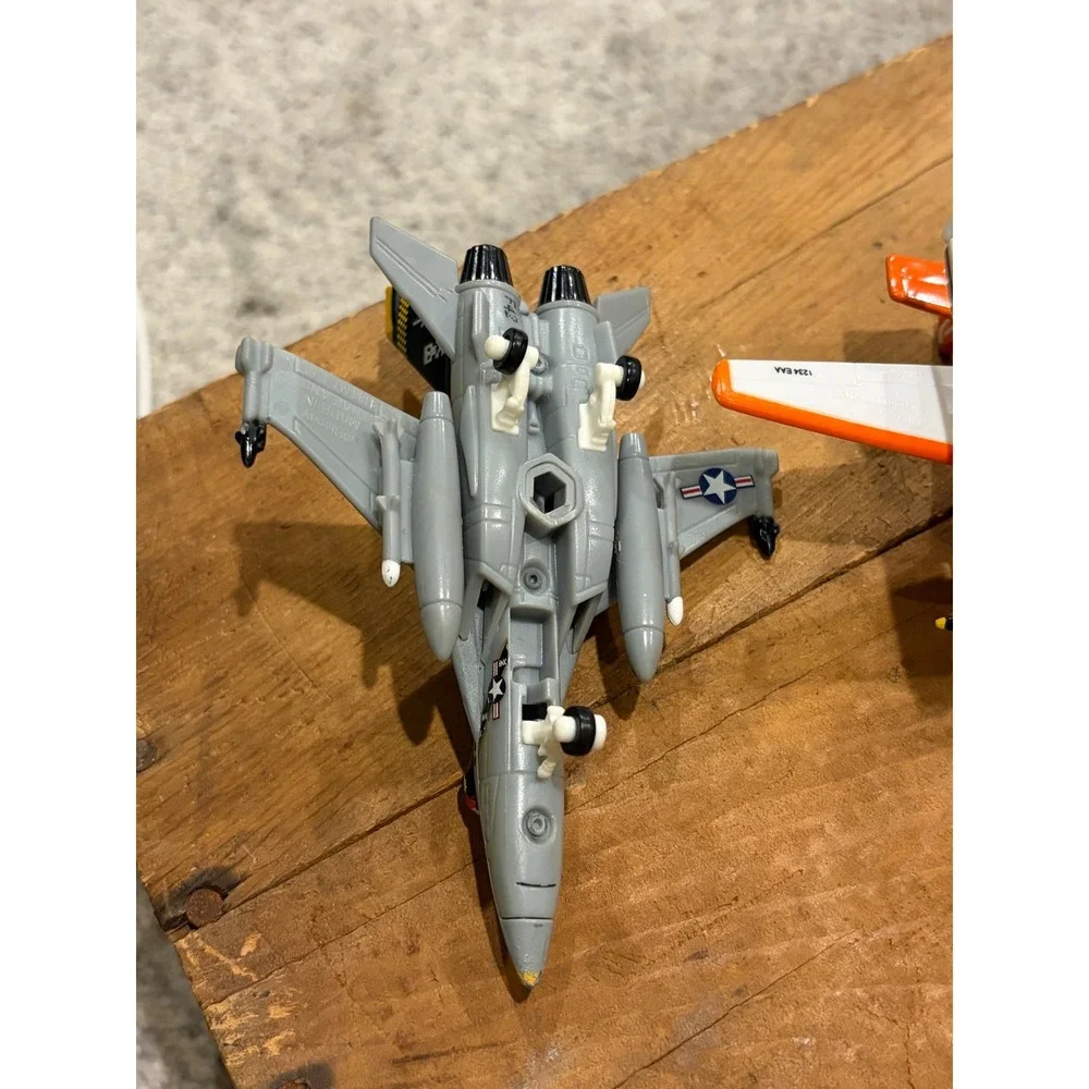 Disney Planes Diecast Dusty Crophopper Sea Plane & Bravo Fighter Jet Mattel Toy